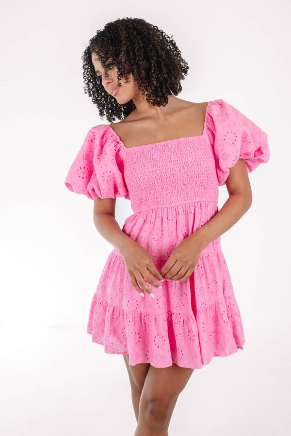 Nice in Nantucket Dress - Pink Online now