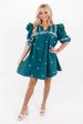 I Know You Dress - Teal on Sale