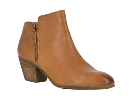 Tan Leather Ankle Booties For Discount