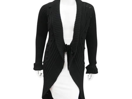 Black Knit Cardigan Fashion