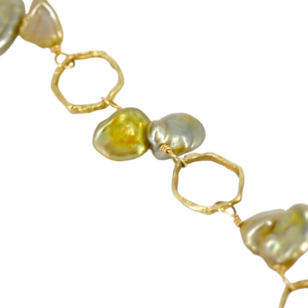 Sage Keshi Pearl Necklace Cheap