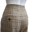 Brown Wool Checker Pant Online Sale