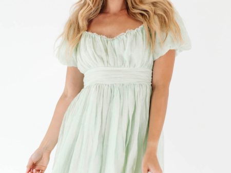 Party Princess Dress - Misty Green Supply