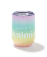 Kendra Scott Optimist Stemless Wine Glass - Ombre Rainbow - FINAL SALE Online Sale