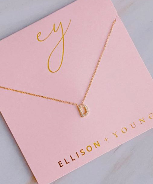 Understated Initial Necklace - Select Letter in Drop Down Discount