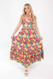 Peony Please Midi Dress - Multi Sale