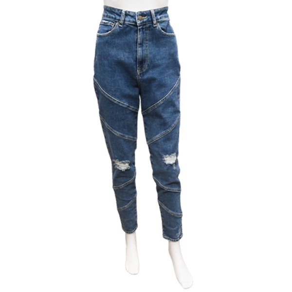 Allegra Davis Denim Distressed Jeans For Sale