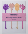 4-Piece Drink Stirrer Set - Best Mom Ever - FINAL SALE Discount