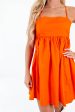 Get Loud Dress - Orange on Sale