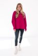 Pistola Carlen Sweater - Fuchsia Online Sale