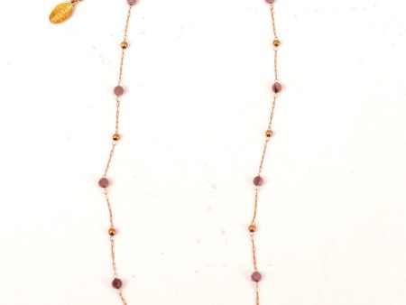 Camille Necklace - Lilac Online Hot Sale