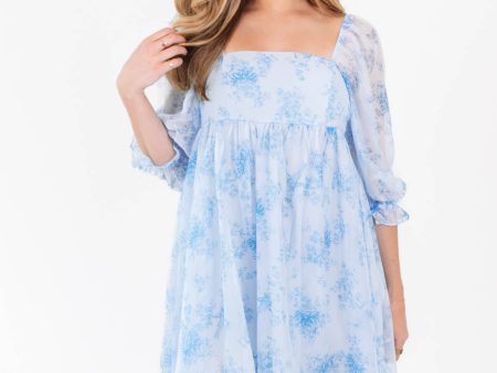 Something Blue Dress - Baby Blue For Cheap