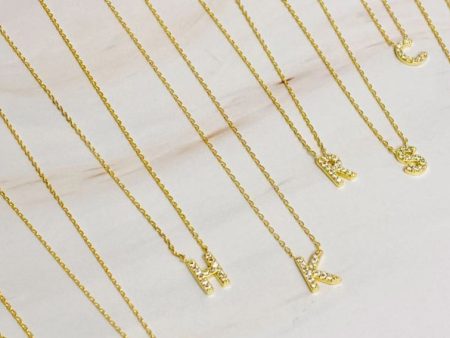 Understated Initial Necklace - Select Letter in Drop Down Discount