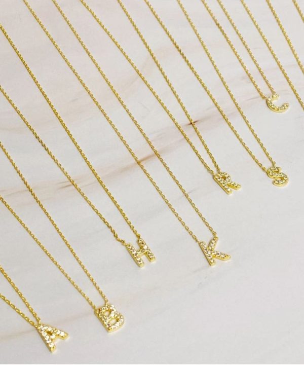 Understated Initial Necklace - Select Letter in Drop Down Discount