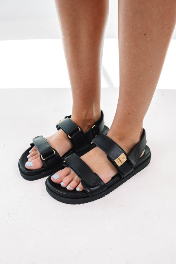 Billini Alvina Sandals - Black Online Hot Sale