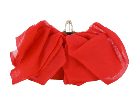 Loubi Bow Clutch For Discount