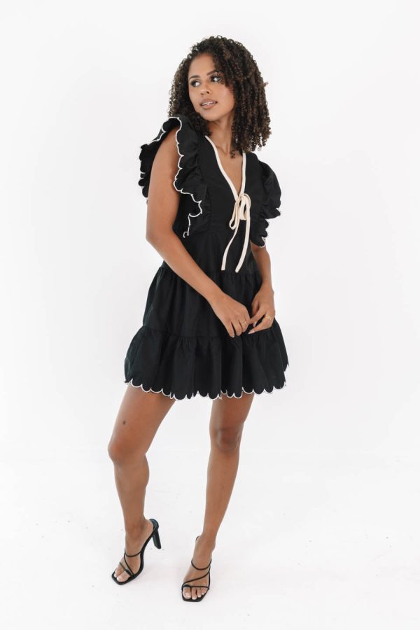 High Standards Dress - Black Discount