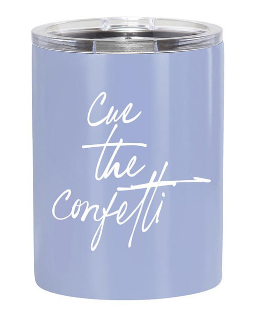 Stainless Steel Tumbler, Cue The Confetti - FINAL SALE Hot on Sale