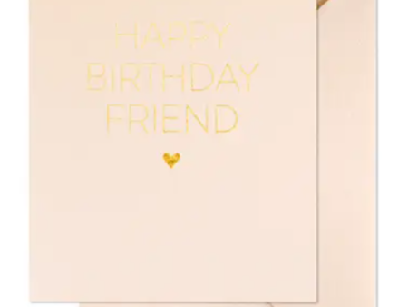 Greeting Card - Happy Birthday Friend Discount