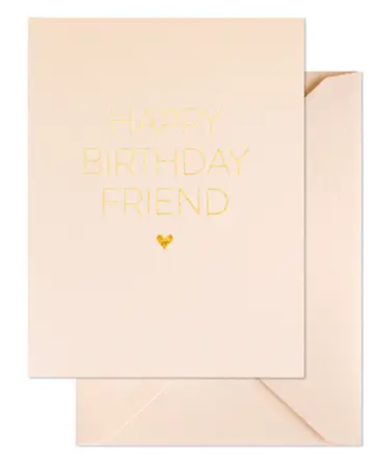 Greeting Card - Happy Birthday Friend Discount