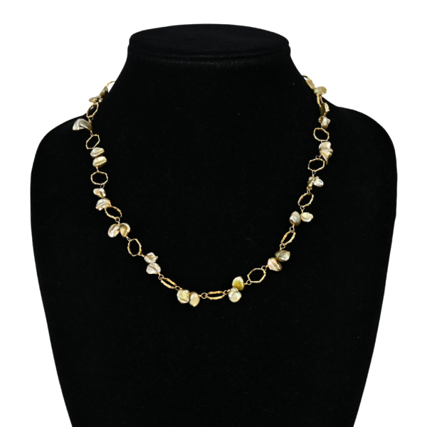 Sage Keshi Pearl Necklace Cheap