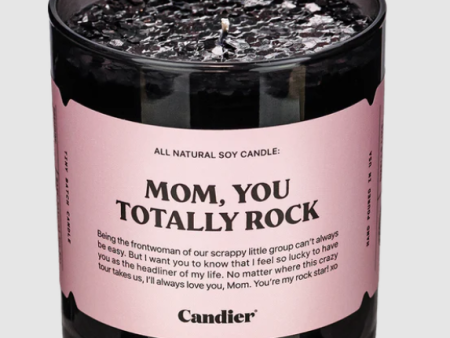 Candier Candle - Mom, You Totally Rock- FINAL SALE Online