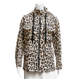 Leopard-Print Zip Jacket Sale