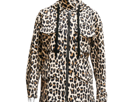 Leopard-Print Zip Jacket Sale