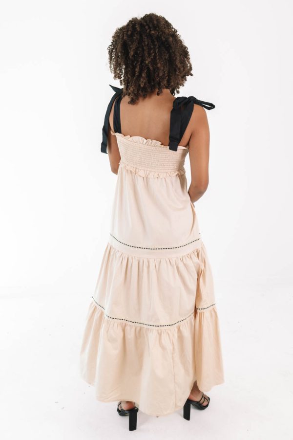 No Turning Back Midi Dress - Ivory Supply