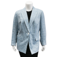 Light Blue Linen Blazer Online Sale