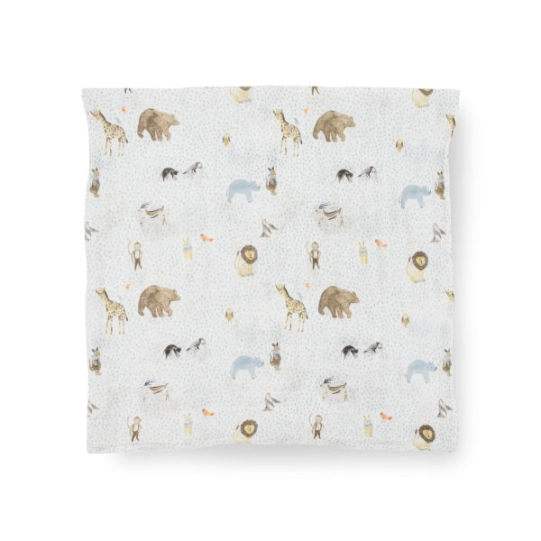 Cotton Muslin Swaddle Blanket 3 Pack - Party Animals on Sale