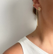 Aura Drop Earring - Gold Sale