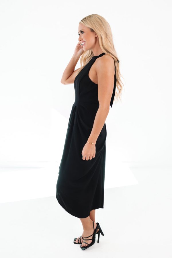 She s Got It Midi Dress - Black For Discount