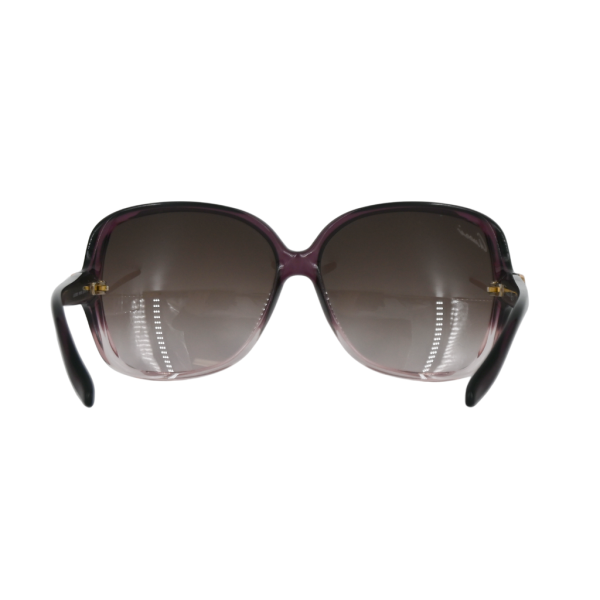 Purple GG Heart Sunglasses For Cheap