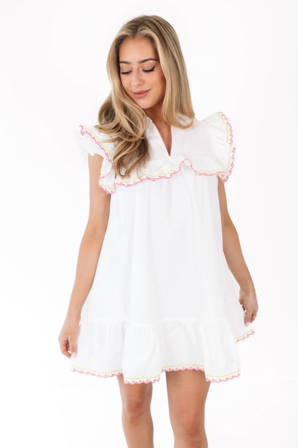 Best Dressed Dress - White Online