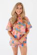 Riviera Maya Top - Blue Pink Online