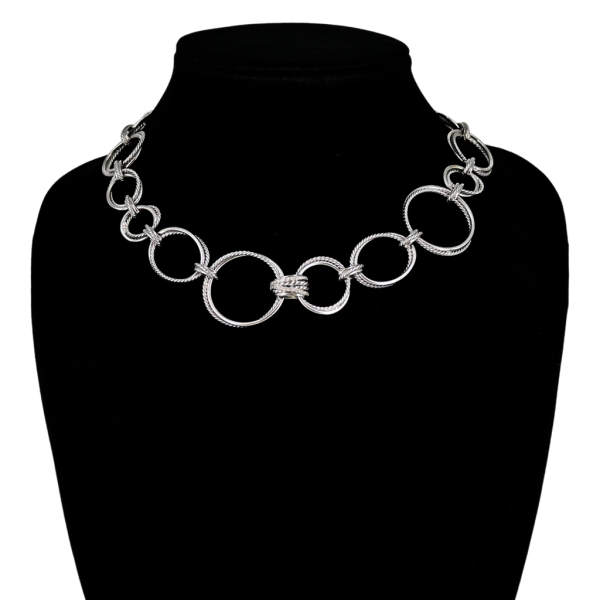 Crossover Diamond Convertible Statement Necklace Online Sale