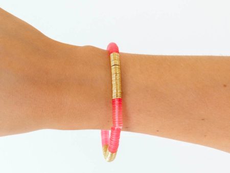 Capri Bracelet - Pink For Sale