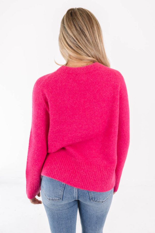 Pistola Ivy Sweater - Hot Pink For Cheap