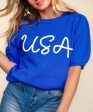 USA Top - Blue - FINAL SALE Sale