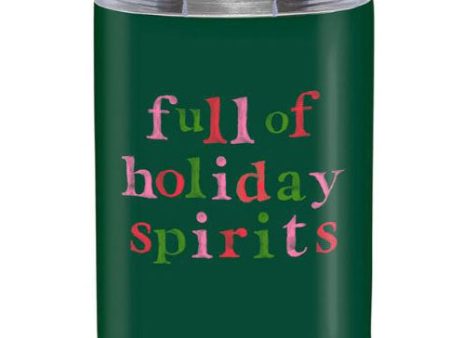 12oz Tumbler - Holiday Spirit - FINAL SALE Online now