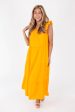 Sweetest Style Midi Dress - Orange Online Sale