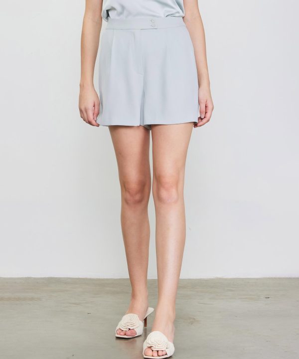 Recycled Tailored Shorts - Dove Grey - FINAL SALE Hot on Sale