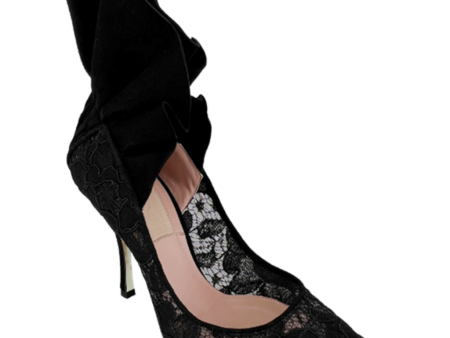 Black Lace Pumps Fashion