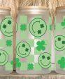 16oz Libbey Glass Tumbler - Checkered St Patty s - FINAL SALE Sale