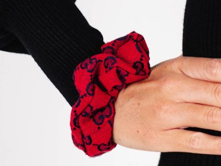 Caught Your Attention Scrunchie - Red Online Sale