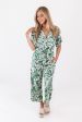 Welcome To The Jungle Jumpsuit - Green Online Hot Sale