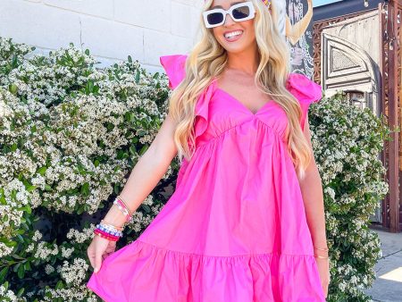 Seal The Deal Dress - Pink Fashion