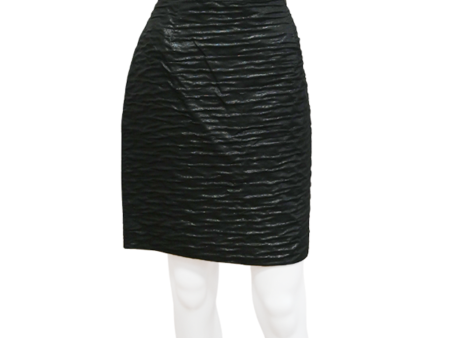 Textured Metallic Skirt on Sale