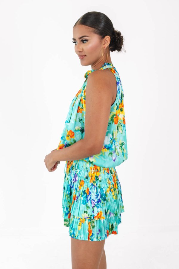 Perfect Paloma Dress - Aqua Fashion